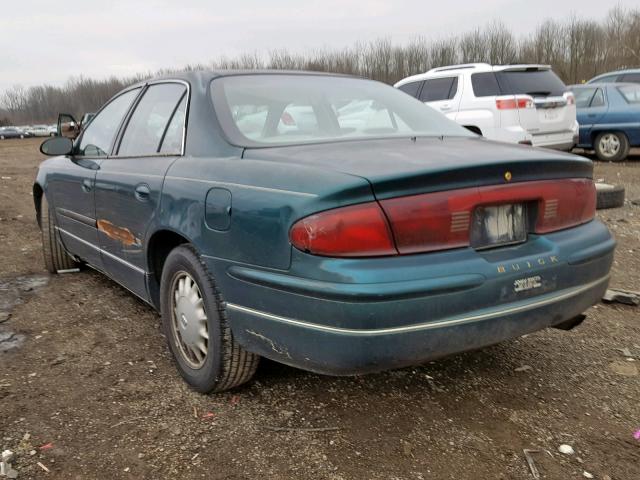 2G4WB52K7W1434988 - 1998 BUICK REGAL GREEN photo 3