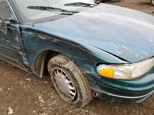 2G4WB52K7W1434988 - 1998 BUICK REGAL GREEN photo 9