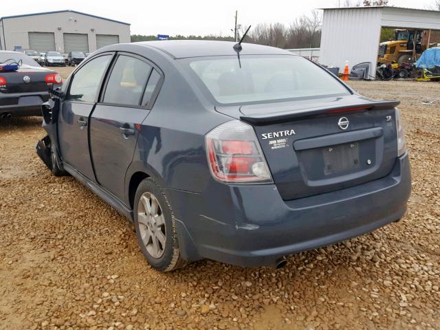 3N1AB61E99L684724 - 2009 NISSAN SENTRA 2.0 BLUE photo 3