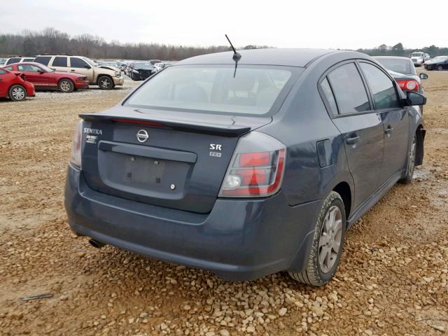 3N1AB61E99L684724 - 2009 NISSAN SENTRA 2.0 BLUE photo 4