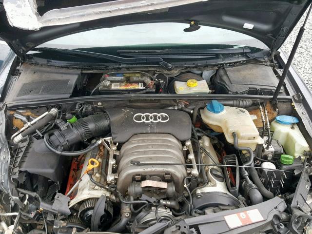 WAUJT68E74A122656 - 2004 AUDI A4 3.0 GRAY photo 7