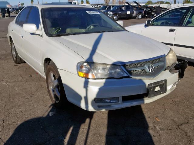 19UUA566X3A046989 - 2003 ACURA 3.2TL WHITE photo 1