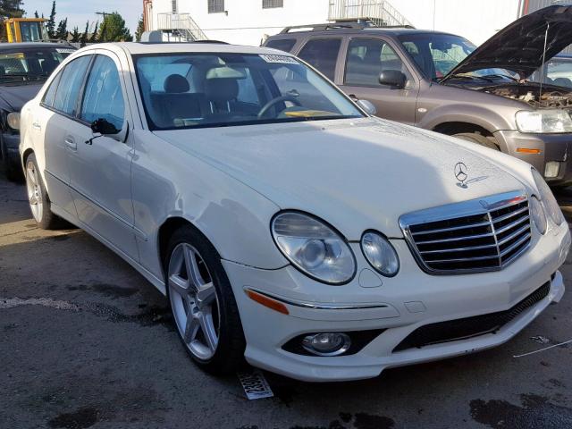 WDBUF56X09B384170 - 2009 MERCEDES-BENZ E 350 WHITE photo 1