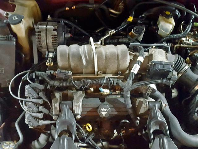 2G2WS522641129519 - 2004 PONTIAC GRAND PRIX BURGUNDY photo 7