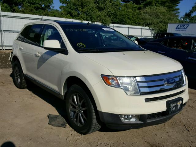 2FMDK48C68BB40058 - 2008 FORD EDGE SEL WHITE photo 1