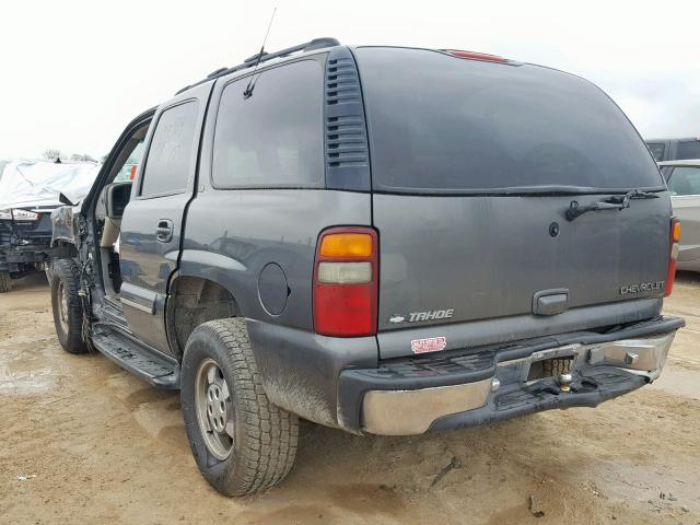 1GNEK13TX1R148933 - 2001 CHEVROLET TAHOE K150 GRAY photo 3