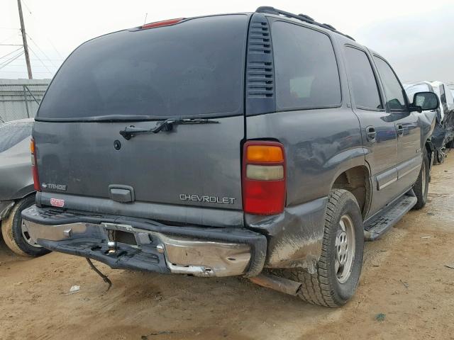 1GNEK13TX1R148933 - 2001 CHEVROLET TAHOE K150 GRAY photo 4