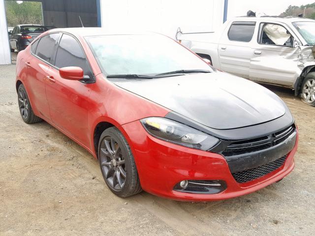 1C3CDFFA0GD816931 - 2016 DODGE DART SXT S RED photo 1