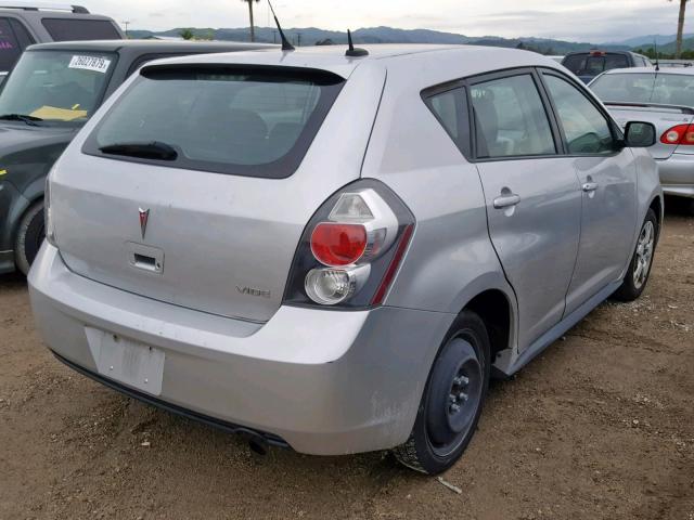 5Y2SP67039Z442714 - 2009 PONTIAC VIBE SILVER photo 4