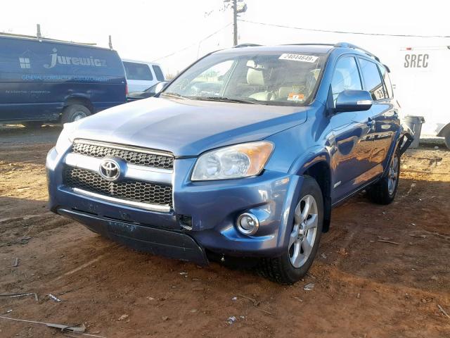 2T3DF4DV6BW139089 - 2011 TOYOTA RAV4 LIMIT BLUE photo 2