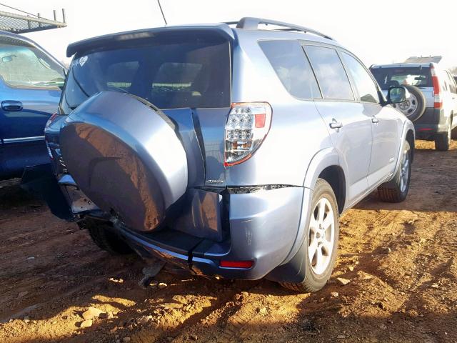 2T3DF4DV6BW139089 - 2011 TOYOTA RAV4 LIMIT BLUE photo 4