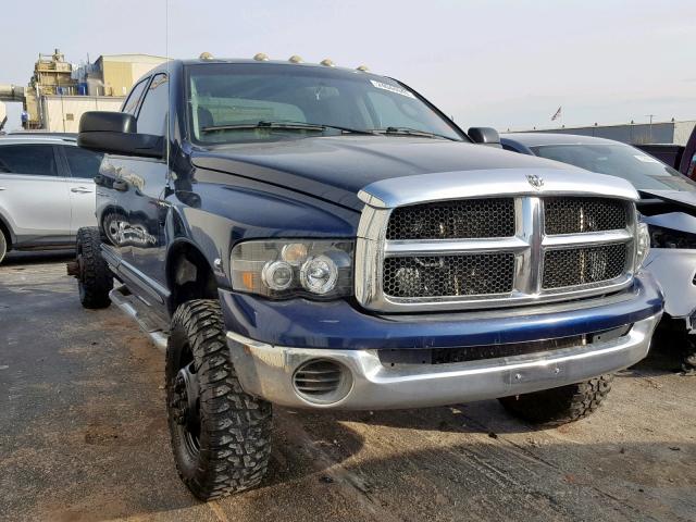 3D7MR48C55G708346 - 2005 DODGE RAM 3500 S BLUE photo 1