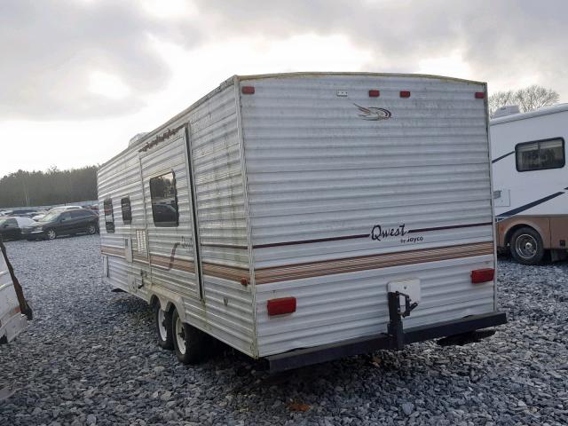 1UJBJ02M0156F0131 - 2001 JAYCO QUEST WHITE photo 3