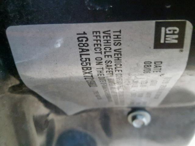 1G8AL55BX7Z139832 - 2007 SATURN ION LEVEL BLUE photo 10