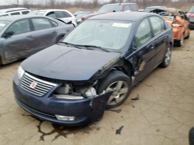 1G8AL55BX7Z139832 - 2007 SATURN ION LEVEL BLUE photo 2