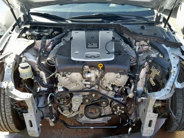 JN1BV7AP0FM352952 - 2015 INFINITI Q50 BASE SILVER photo 7