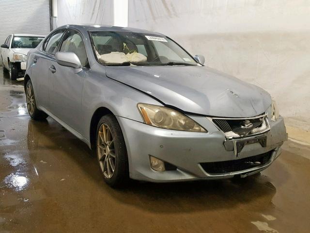 JTHCK262665001126 - 2006 LEXUS IS 250 BLUE photo 1