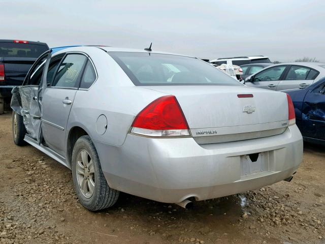 2G1WA5E34E1148180 - 2014 CHEVROLET IMPALA LIM SILVER photo 3