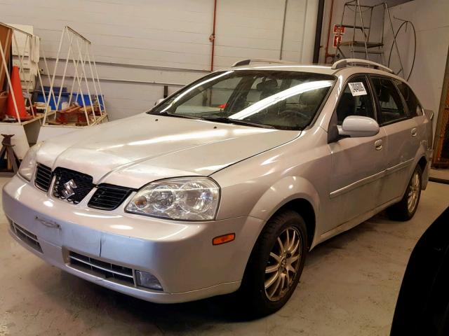 KL5JJ86Z95K099165 - 2005 SUZUKI FORENZA LX SILVER photo 2