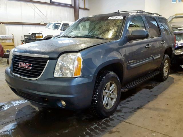 1GKFK13098J153086 - 2008 GMC YUKON BLUE photo 2