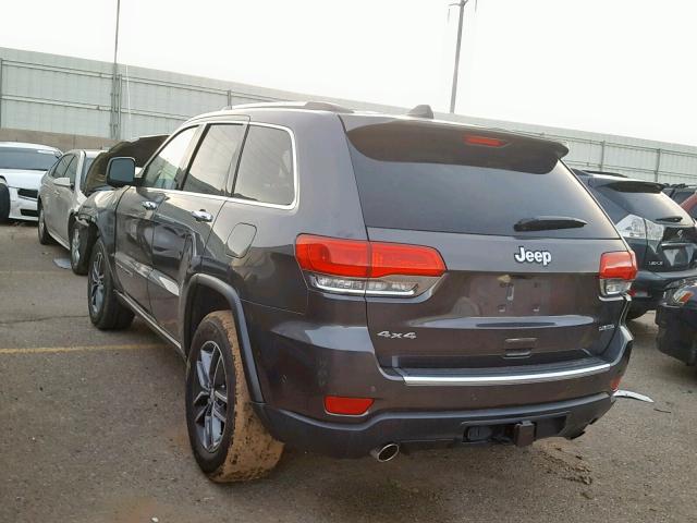 1C4RJFBT5HC626944 - 2017 JEEP GRAND CHER GRAY photo 3