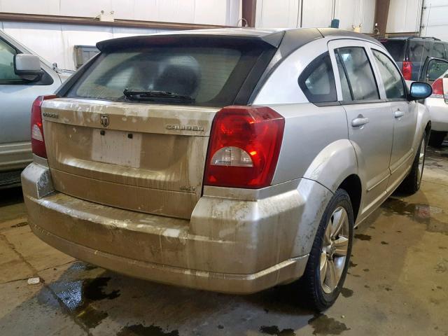 1B3CB4HA4BD294396 - 2011 DODGE CALIBER SX SILVER photo 4