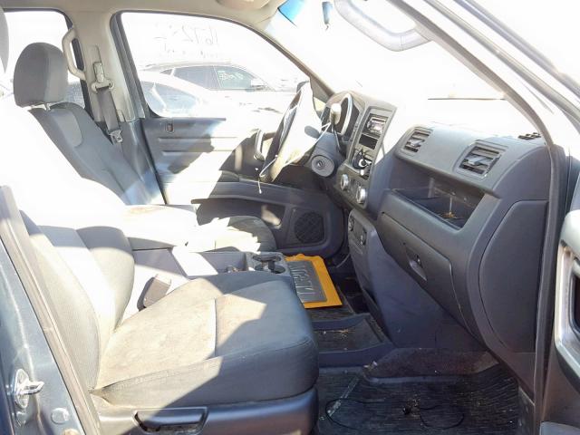 2HJYK16247H531862 - 2007 HONDA RIDGELINE BLUE photo 5