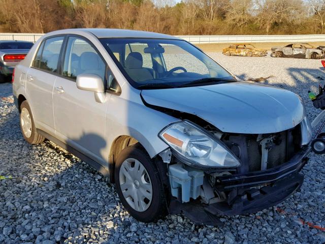 3N1BC1AP3AL418061 - 2010 NISSAN VERSA S SILVER photo 1