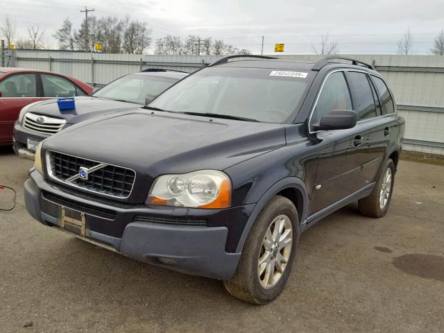 YV4CZ852161258670 - 2006 VOLVO XC90 V8 BLACK photo 2