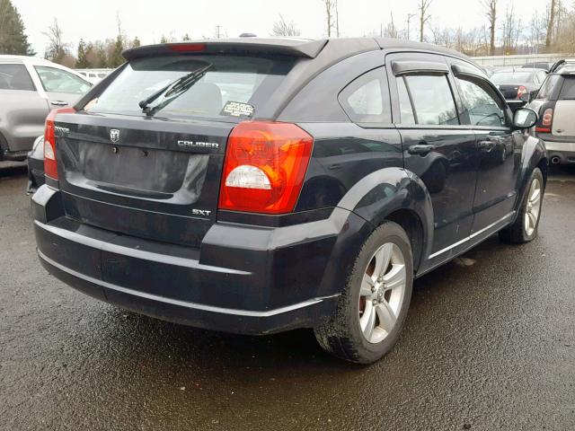 1B3CB4HA6AD534109 - 2010 DODGE CALIBER SX BLACK photo 4