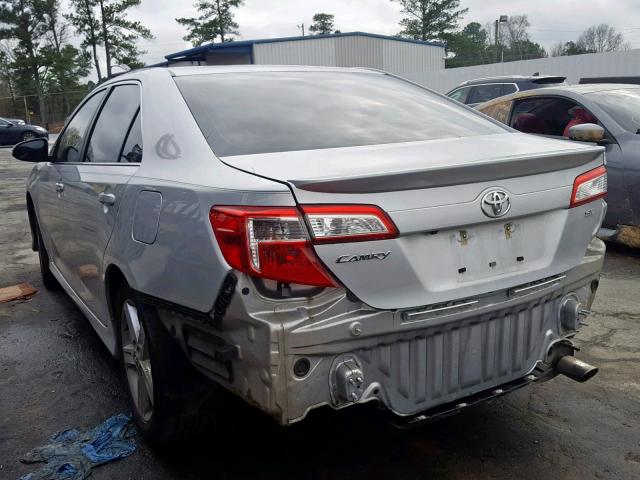 4T1BF1FK3EU838170 - 2014 TOYOTA CAMRY L SILVER photo 3