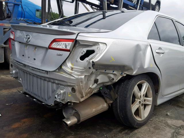 4T1BF1FK3EU838170 - 2014 TOYOTA CAMRY L SILVER photo 9