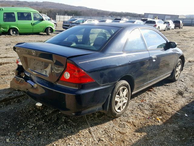 1HGEM221X4L028521 - 2004 HONDA CIVIC DX V BLACK photo 4