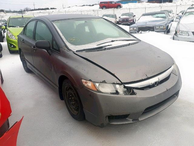 2HGFA162X9H114264 - 2009 HONDA CIVIC DX GRAY photo 1