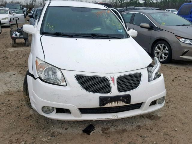 5Y2SL65856Z464441 - 2006 PONTIAC VIBE WHITE photo 9