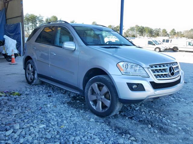 4JGBB86E19A507531 - 2009 MERCEDES-BENZ ML 350 SILVER photo 1