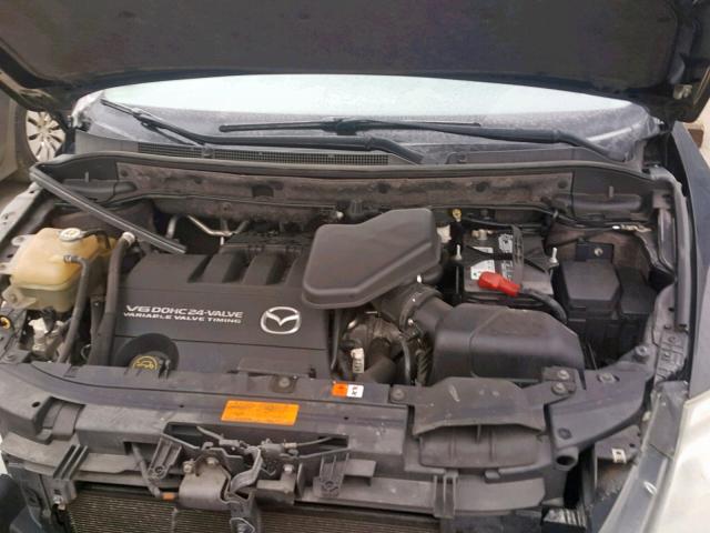 JM3TB38V480135459 - 2008 MAZDA CX-9 BLACK photo 7