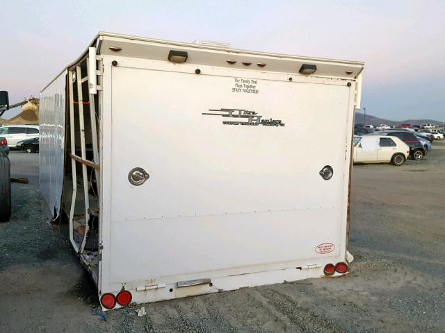 1U9EV222X5C077334 - 2005 ULTR TRAILER WHITE photo 3