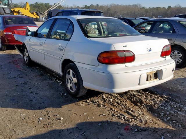 1G1ND52F44M680520 - 2004 CHEVROLET CLASSIC WHITE photo 3