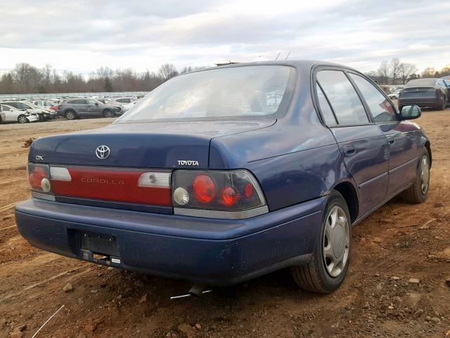 1NXBB02E9VZ569260 - 1997 TOYOTA COROLLA DX BLUE photo 4