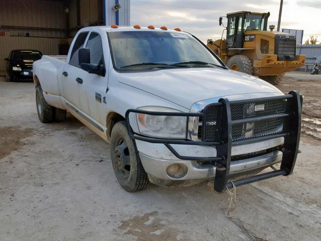 3D7ML48C67G734538 - 2007 DODGE RAM 3500 S WHITE photo 1