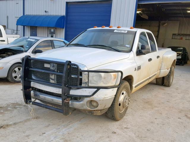 3D7ML48C67G734538 - 2007 DODGE RAM 3500 S WHITE photo 2