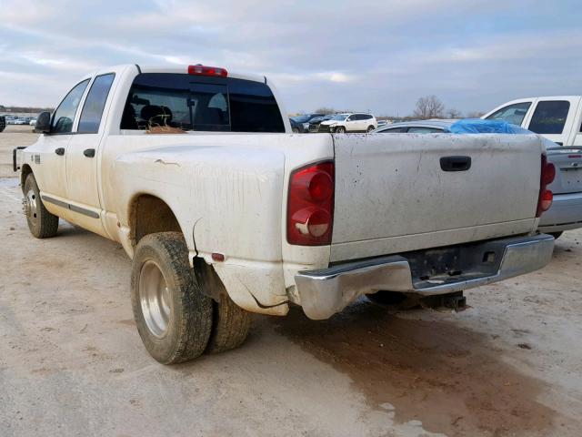 3D7ML48C67G734538 - 2007 DODGE RAM 3500 S WHITE photo 3