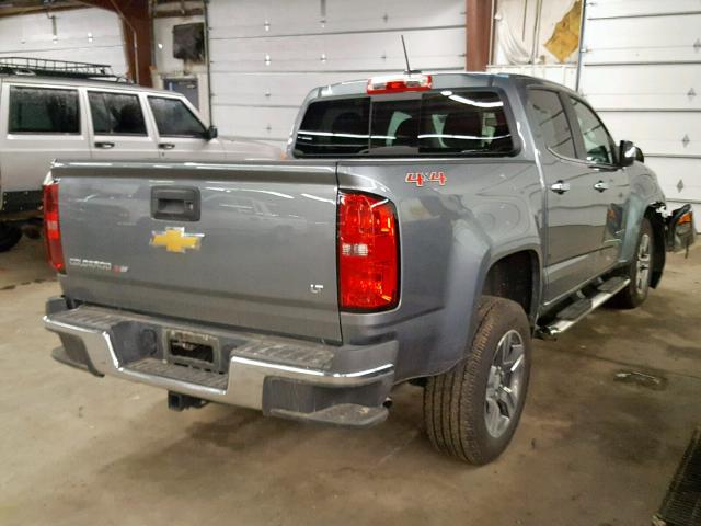 1GCGTCENXJ1182913 - 2018 CHEVROLET COLORADO L SILVER photo 4