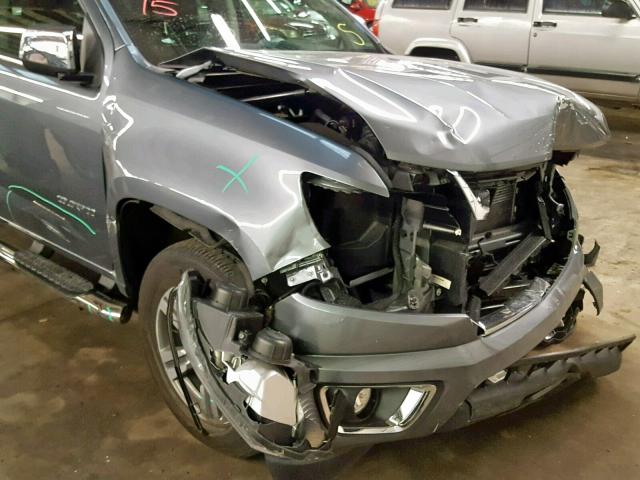 1GCGTCENXJ1182913 - 2018 CHEVROLET COLORADO L SILVER photo 9