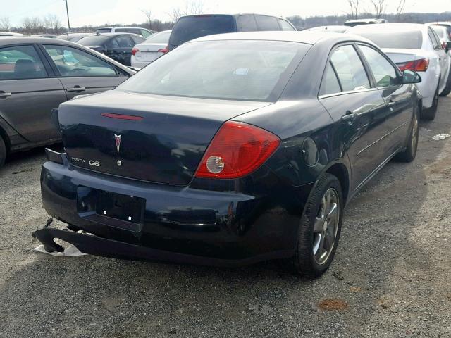 1G2ZF55B264285741 - 2006 PONTIAC G6 SE BLACK photo 4