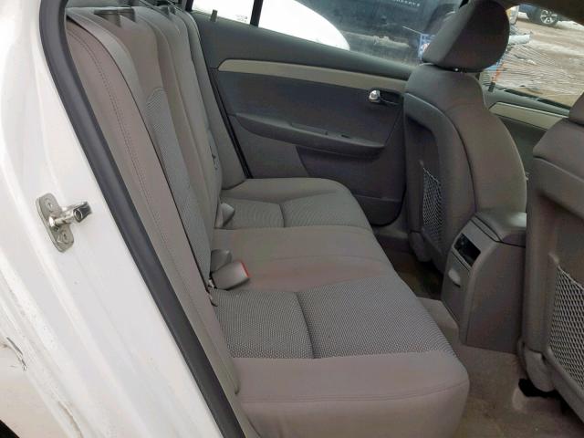 1G1ZA5EU0CF347061 - 2012 CHEVROLET MALIBU LS WHITE photo 6