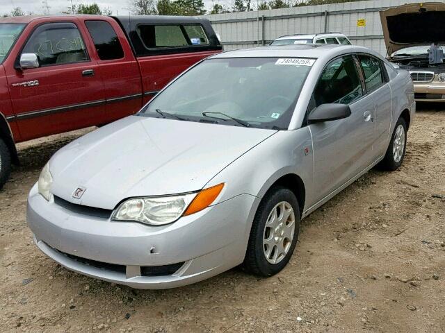 1G8AN12F43Z174161 - 2003 SATURN ION LEVEL SILVER photo 2