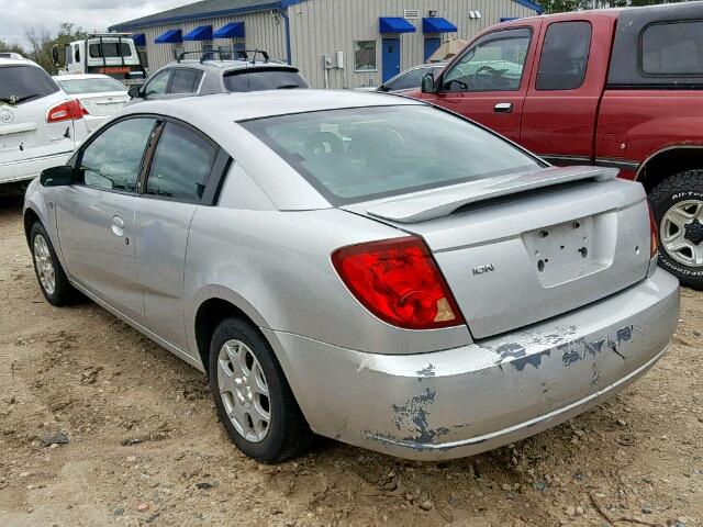 1G8AN12F43Z174161 - 2003 SATURN ION LEVEL SILVER photo 3