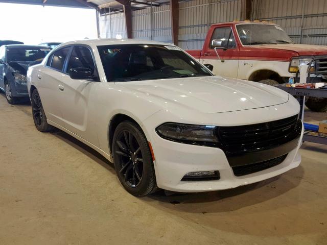 2C3CDXHG2GH303707 - 2016 DODGE CHARGER SX WHITE photo 1